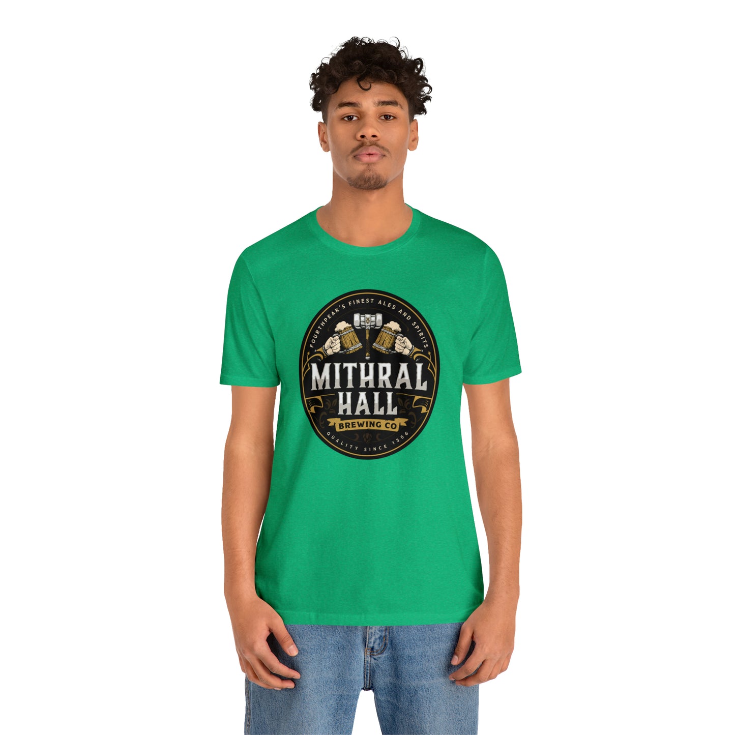 Mithral Hall | Wish You Were Here Collection | Retail Fit Fantasy Geek Cotton T-shirt