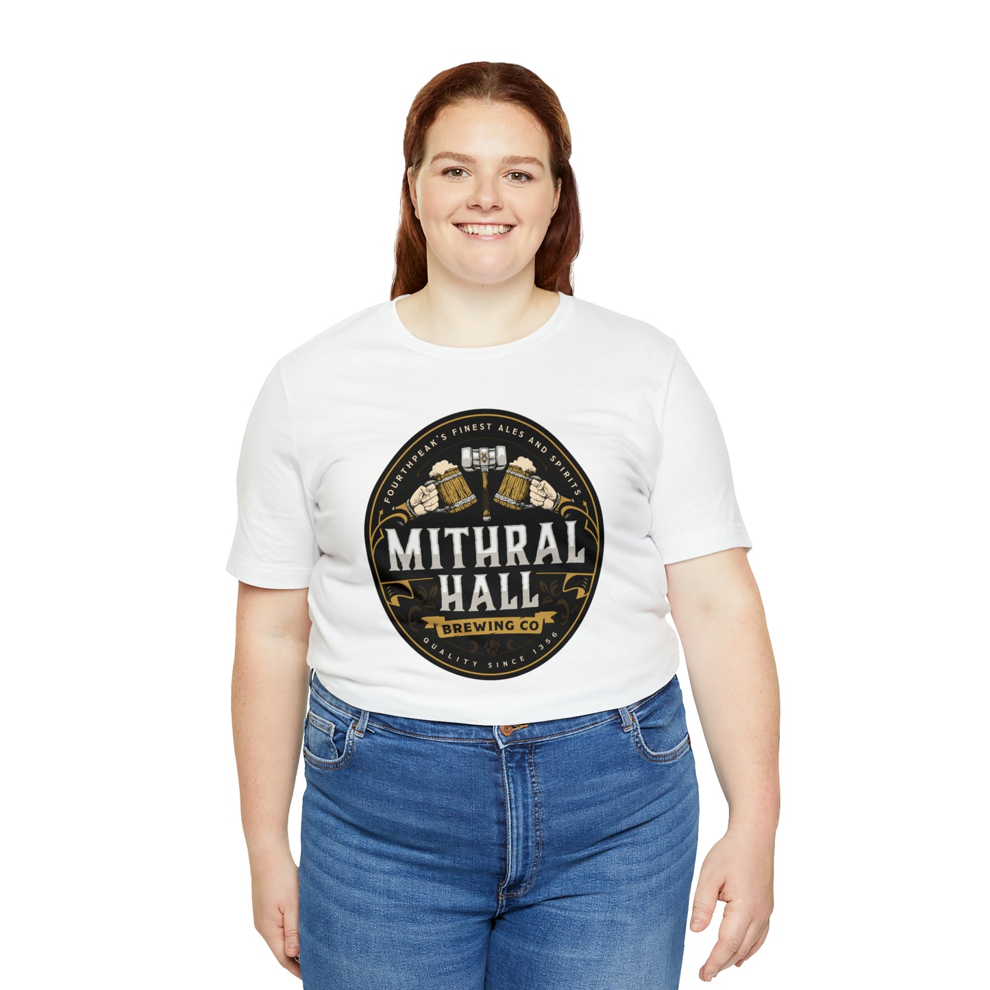 Mithral Hall | Wish You Were Here Collection | Retail Fit Fantasy Geek Cotton T-shirt