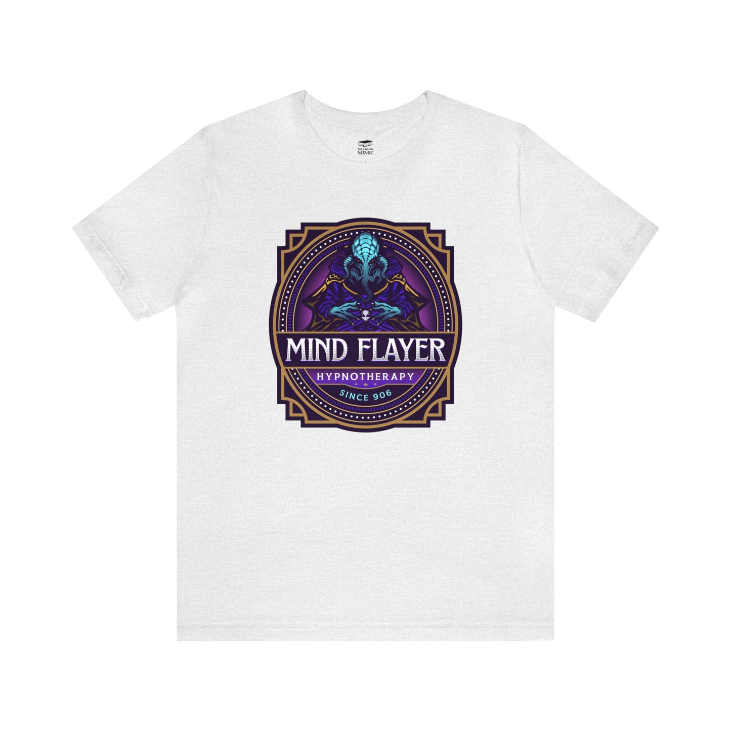 Mind Flayer Hypnotherapy | Side Hustle Collection | Retail Fit Fantasy Geek Cotton T-shirt