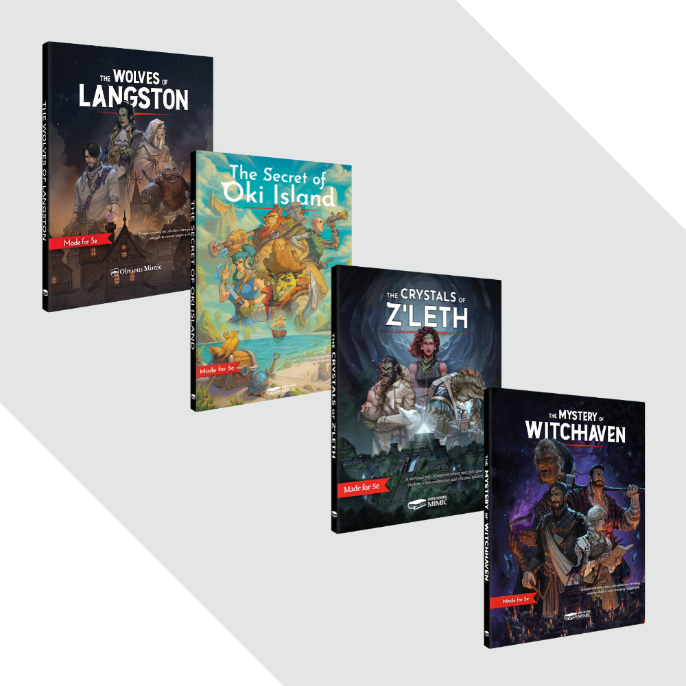 Level 1 to 5 Solo Adventure Premium Softcover Bundle