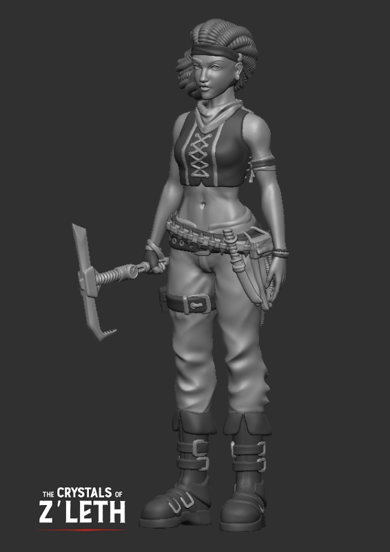 The Crystals of Z'leth NPC Minis (Digital STL Files)