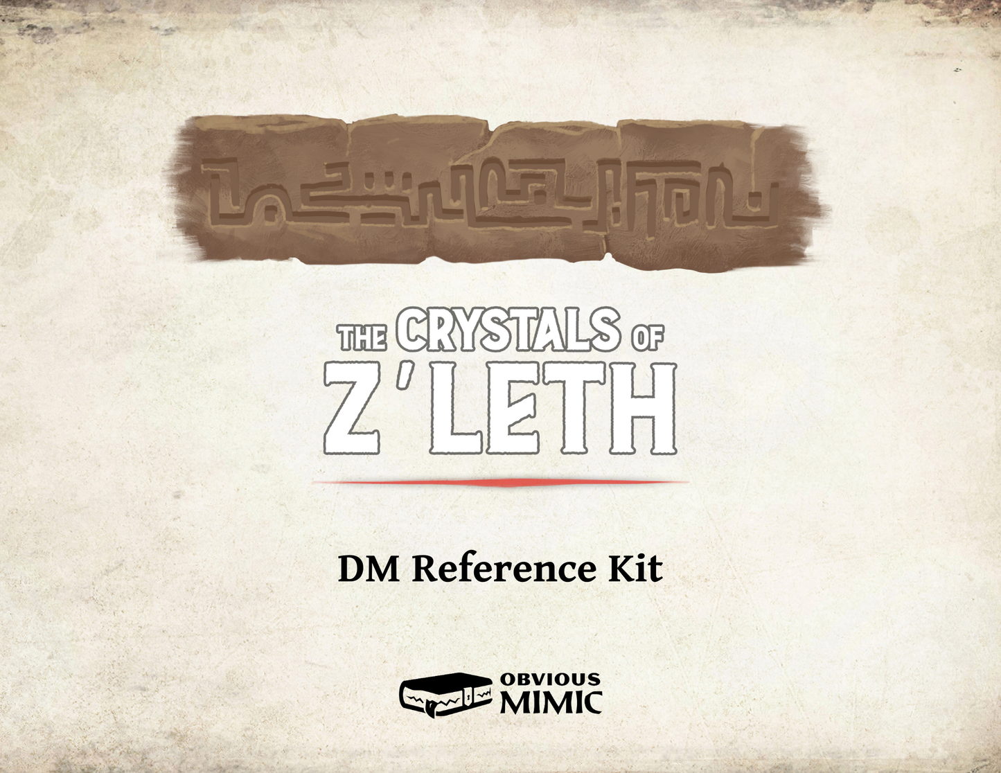 The Crystals of Z'leth - DM Reference Kit (FREE)