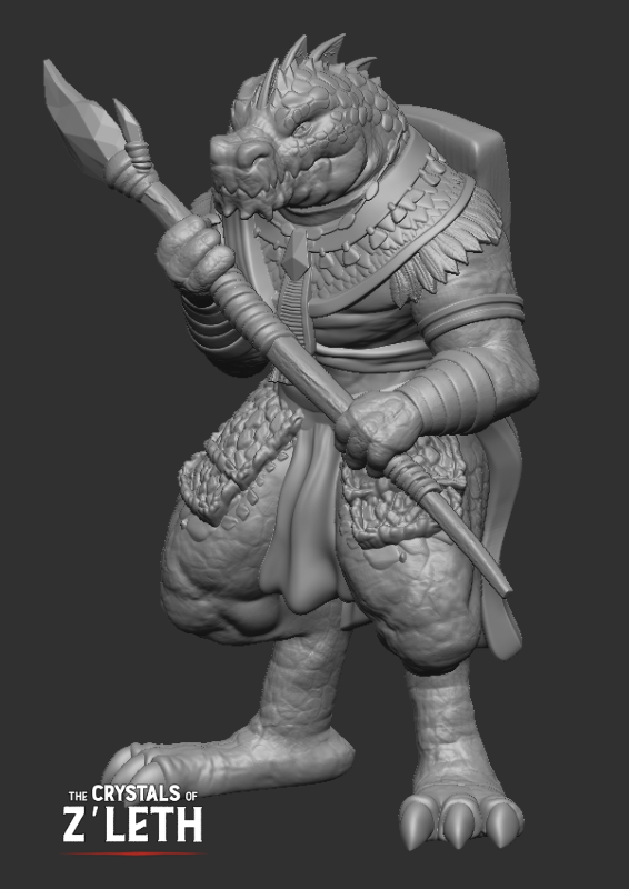 The Crystals of Z'leth NPC Minis (Digital STL Files)