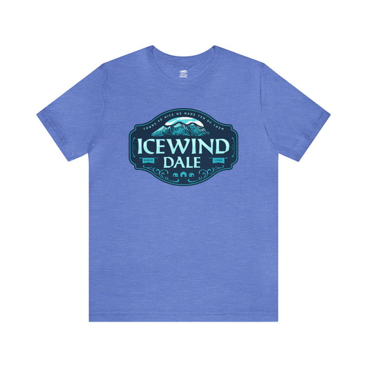 Icewind Dale | Wish You Were Here Collection | Retail Fit Fantasy Geek Cotton T-shirt