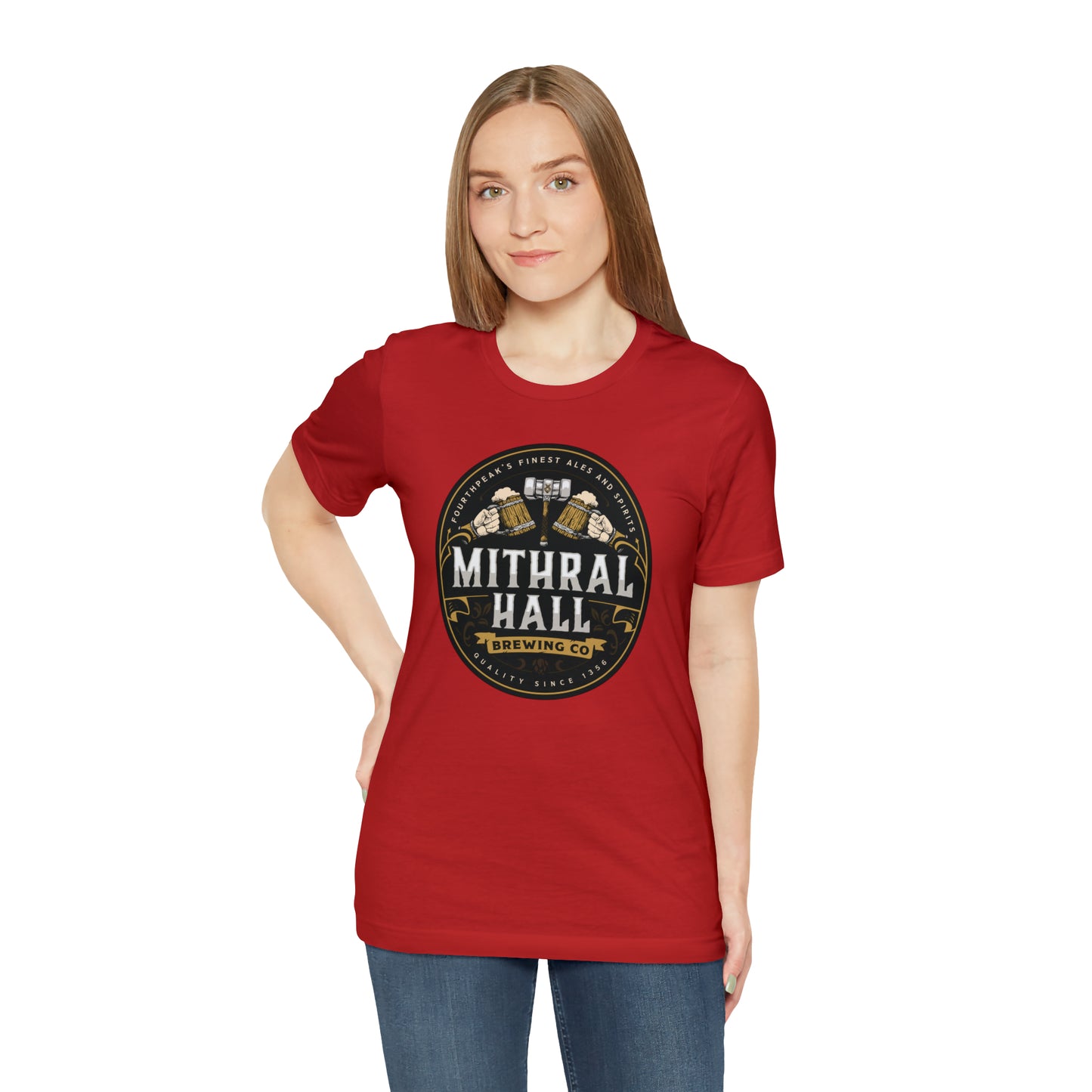 Mithral Hall | Wish You Were Here Collection | Retail Fit Fantasy Geek Cotton T-shirt