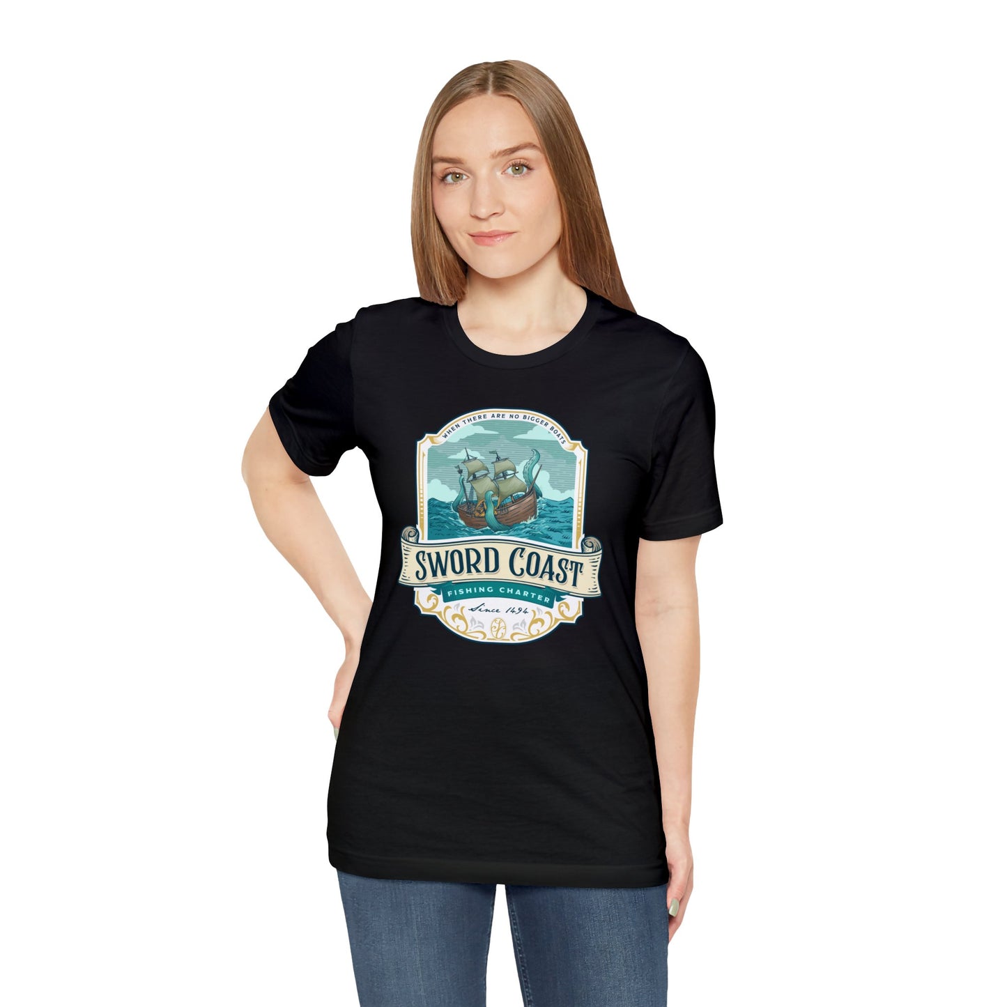 Sword Coast | Wish You Were Here Collection | Retail Fit Fantasy Geek Cotton T-shirt