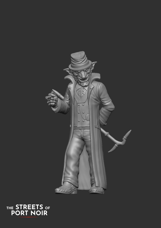 The Streets of Port Noir NPC Minis (Digital STL Files)