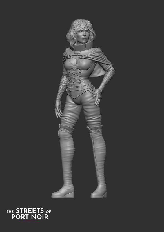 The Streets of Port Noir NPC Minis (Digital STL Files)