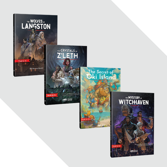 Level 1 to 5 Solo Adventure Collectible Hardcover Bundle