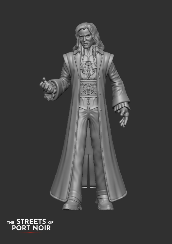 The Streets of Port Noir NPC Minis (Digital STL Files)