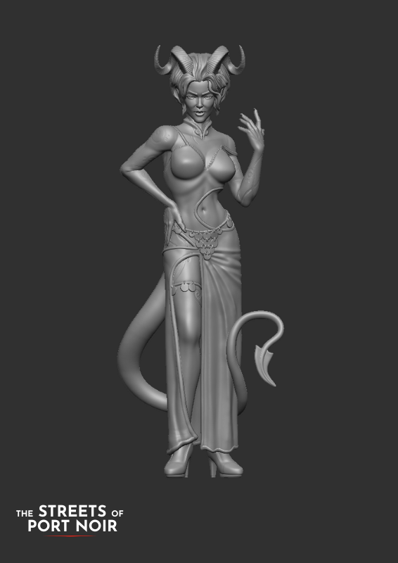 The Streets of Port Noir NPC Minis (Digital STL Files)