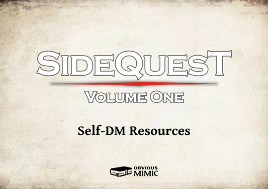 SideQuest: Volume 1 - Self-DM Pack (Optional)