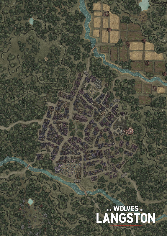The Wolves of Langston Solo 5e Adventure (PDF + Epub)