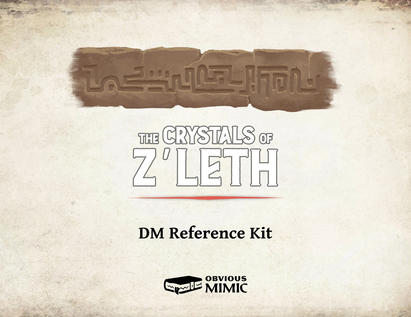 The Crystals of Z'leth - DM Reference Kit (FREE) – Obvious Mimic Press