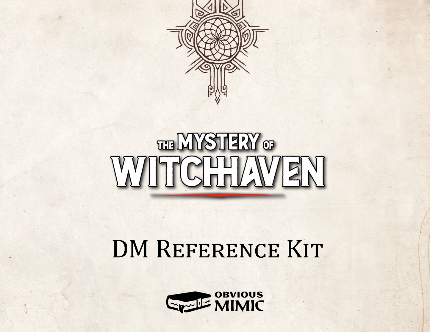 The Mystery of Witchhaven - DM Reference Kit (FREE)