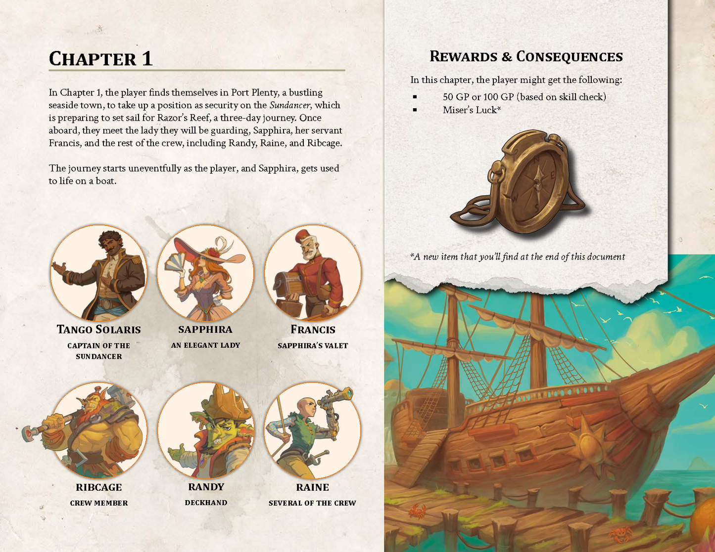 The Secret of Oki Island - DM Reference Kit (FREE)