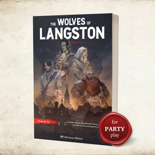 The Wolves of Langston Party 5e Module (Premium Softcover)