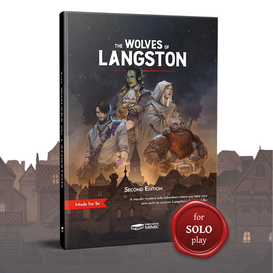 The Wolves of Langston Solo 5e Adventure (Collectible Hardcover)