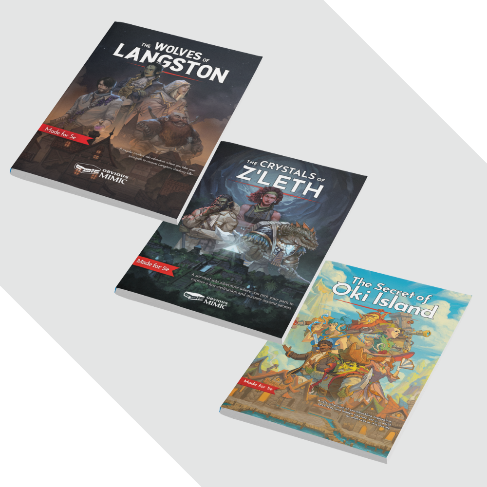 Solo Adventure Softcover Bundle